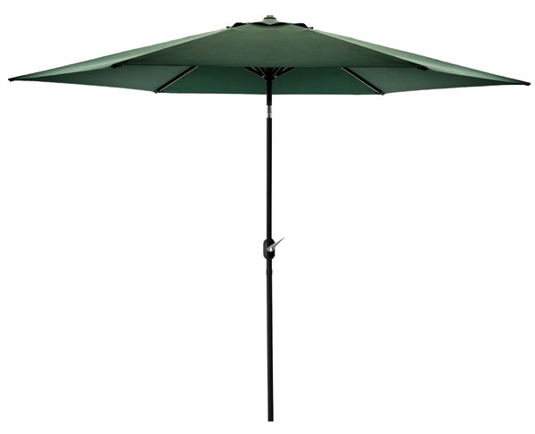 GardenLine Napernyő - 3m - Zöld - Poliészter