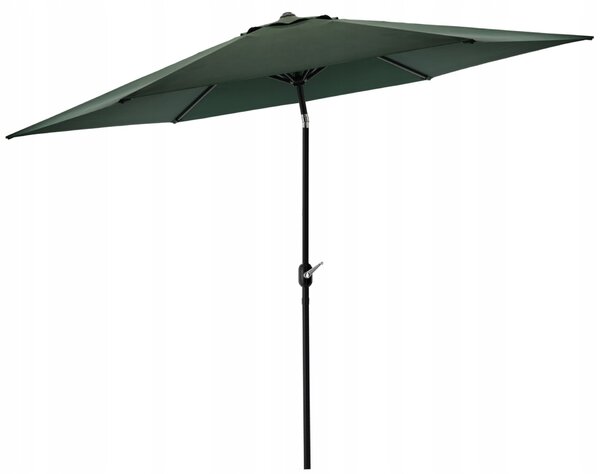 GardenLine Napernyő - 3m - Zöld - Poliészter