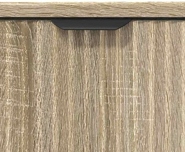 Fürdőszoba bútor szett 3 pcs sonoma tölgy 39.5 x 36 x 88 cm