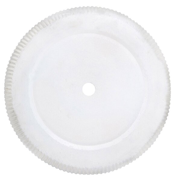 Virágcserép OREOI 55 cm Törtfehér