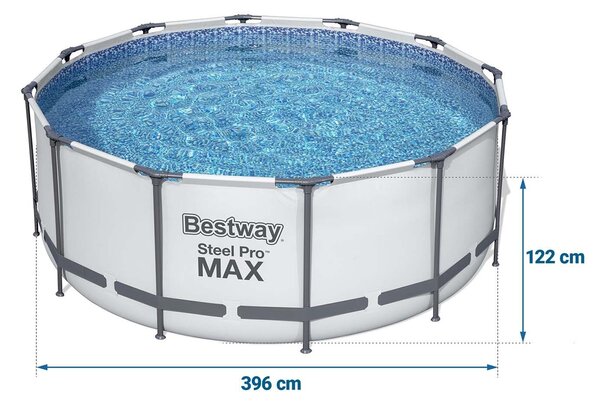 Bestway kerti medence keret 396 x 122 cm 11in1 5618w