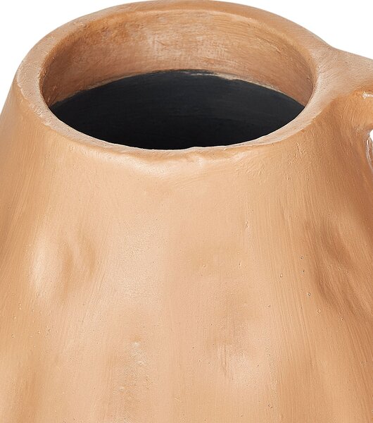Dekor váza KULIM Kerámia 40 cm Homokbézs