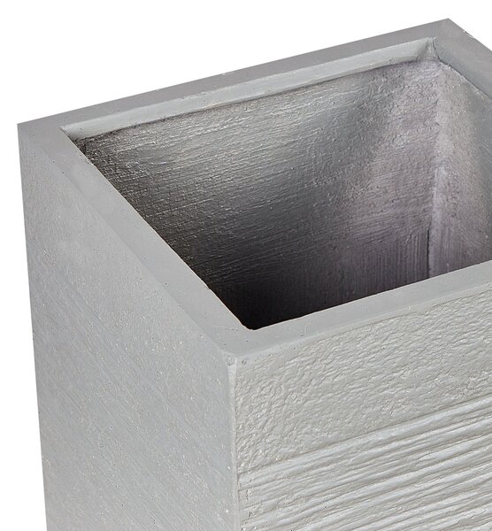 Virágcserép DION 33 cm Világosszürke