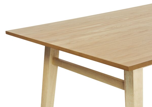 Étkezőasztal VARLEY Természetes kőris 150 cm 90 cm