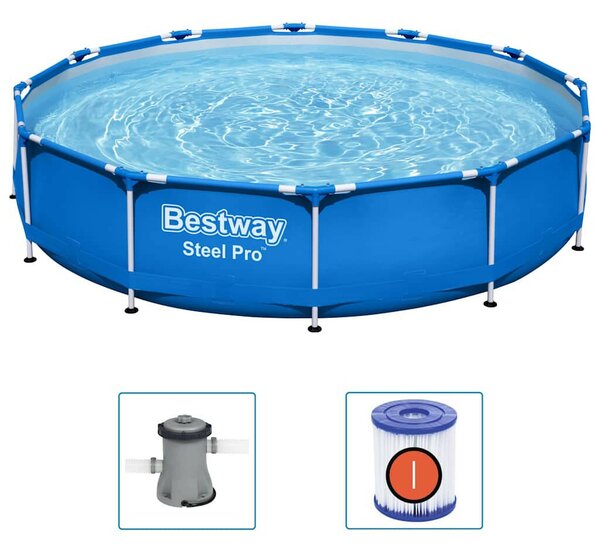 Bestway merev falú medence, 366x76cm