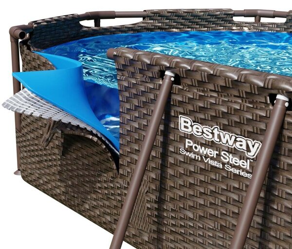 Bestway kerti medence kerettel 488 x 305 x 107 cm 12 az 1-ben 56946