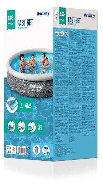 Bestway 57445 medence 366 x 76 cm