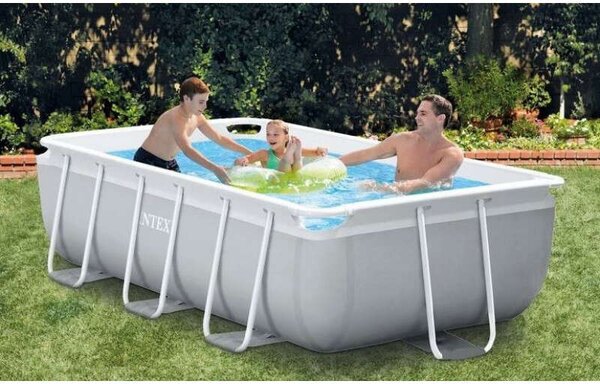Intex Prism Frame Prémium 300x175x80cm Fémvázas medence szett, vízforgatóval, létrával (26784NP)