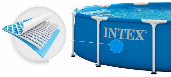 INTEX kör alakú vázas kerti medence 366 x 76 cm, 6503 l