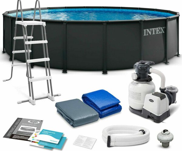Intex Ultra XTR Frame merev falú medence szett - 610 x 122 cm