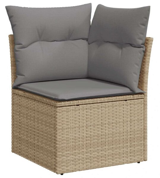 VidaXL Polyrattan Kerti Ülőgarnitúra - 12 részes - Bézs