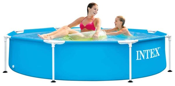 Intex 244 x 51 cm-es Fémvázas Kerek Úszómedence