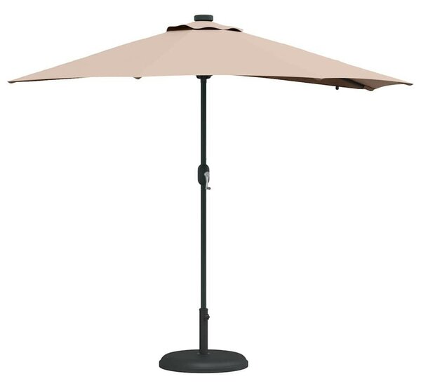 Kerti napernyő Tópszínű 294 x 150 x 223 cm szövet