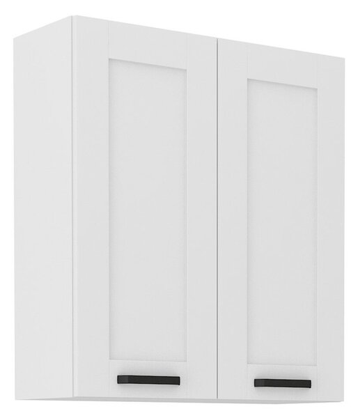 Felső szekrény, fehér, LULA 80 G-90 2 F