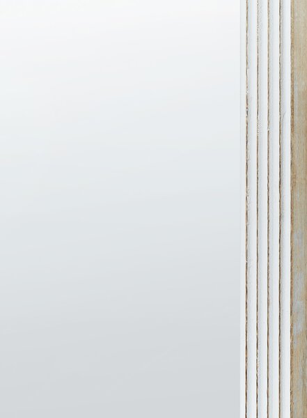 Falitükör BRIANT 56 cm 130 cm Mangófa Fehér