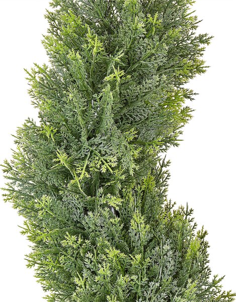 Műnövény CYPRESS SPIRAL TREE 126 cm Zöld
