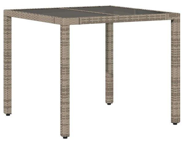 VidaXL Polyrattan Kerti Bútor - 5 részes szett