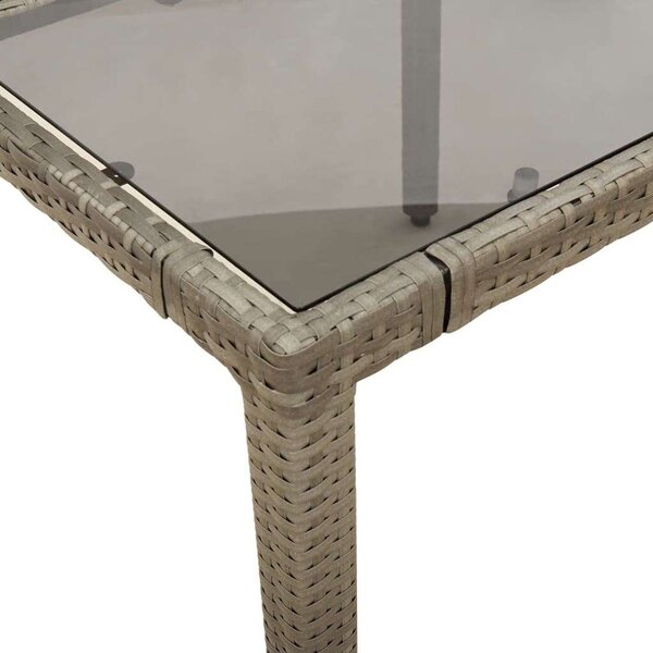 VidaXL Polyrattan Kerti Bútor - 5 részes szett