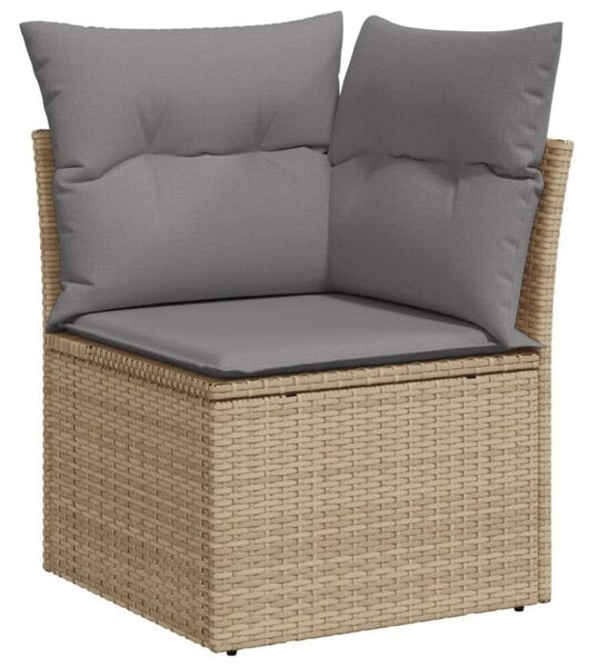 VidaXL Polyrattan Kerti Ülőgarnitúra - 11 részes - Bézs