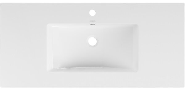 Mexen Atena pultba süllyesztett mosdó 101 x 46 cm, fehér - 25011000