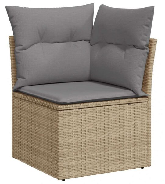 VidaXL Polyrattan Kerti Ülőgarnitúra - 11 részes - Bézs
