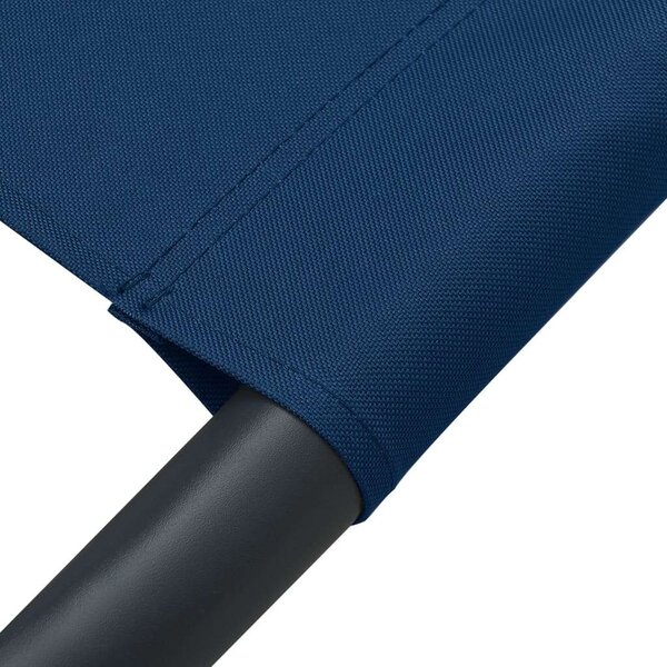 VidaXL Napozóágy Napellenzővel - Kék - 200cm