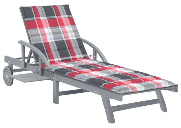 VidaXL Akácfa Napozóágy - 200cm