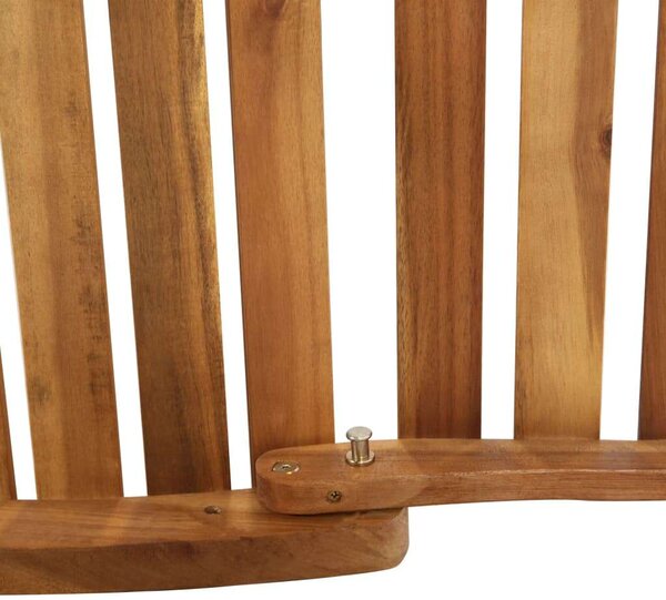 VidaXL Akácfa Napozóágy - 184cm