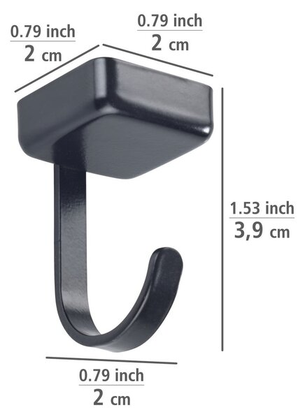 Öntapadós fém akasztó szett 6 db-os – Wenko