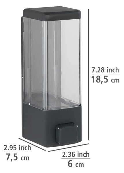 Fali műanyag szappanadagoló 0.32 l Istres – Wenko