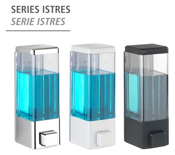 Fehér fali műanyag szappanadagoló 320 ml Istres – Wenko