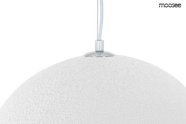 MOOSEE NEST 40 Műgyanta Függőlámpa Fehér
