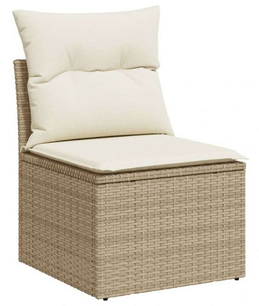 VidaXL Polyrattan Kerti Ülőgarnitúra - 12 részes - Bézs