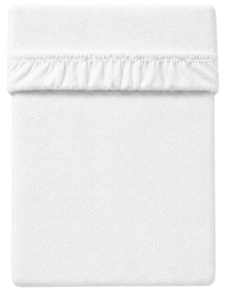 MOLTON fleece gumis lepedő MOLTON fehér 90 x 200 cm
