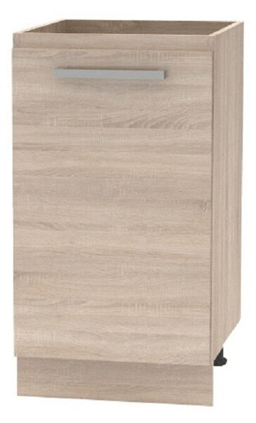 Alsószekrény 45 1DV, tölgy sonoma, NOVA PLUS NOPL-063-0S