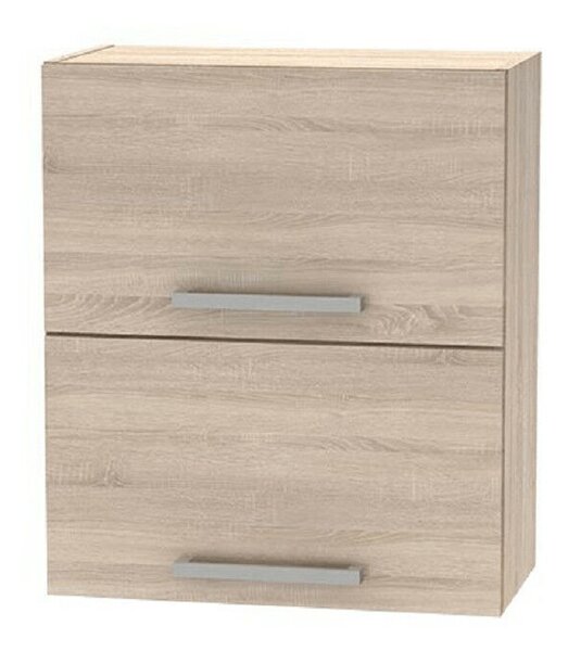 Billenő felsőszekrény 2DV, tölgy sonoma, NOVA PLUS NOPL-008-VH