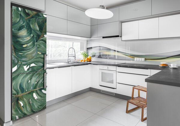 Hűtő matrica Monstera