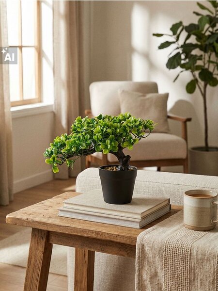 Sinsay - Dísznövény cserépben – bonsai fa - zöld