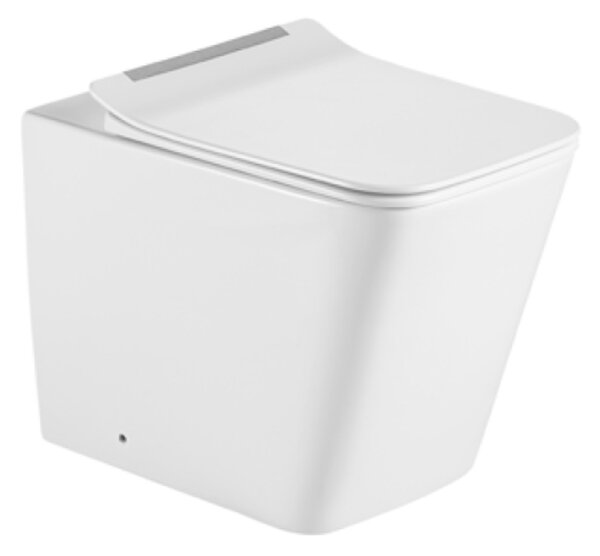 Welland Cono Rimless padlóra szerelhető WC csésze + soft-close slim WC ülőke