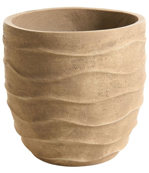Virágcserép SAMNAUN 39 cm Bézs
