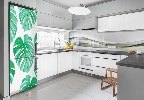 Hűtő matrica Monstera