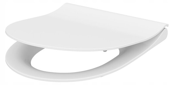Cersanit Mille - függő WC csésze CleanOn SLIM lassan eső, hőre keményedő ülőkével, SET B291, fehér, S701-453