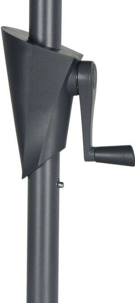 Rojaplast Dönthető Napernyő - Szürke - 300 cm
