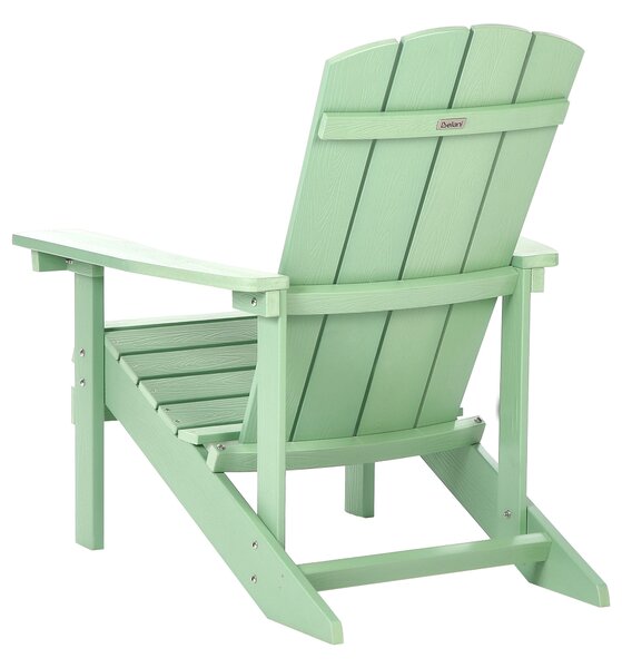 Kerti szék ADIRONDACK Világoszöld