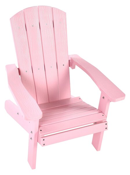 Gyerekszék ADIRONDACK Pasztellrózsaszín