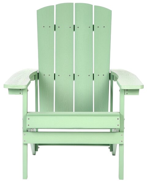 Kerti szék ADIRONDACK Világoszöld