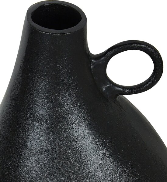 Dekor váza NARBADA Fém 36 cm Fekete