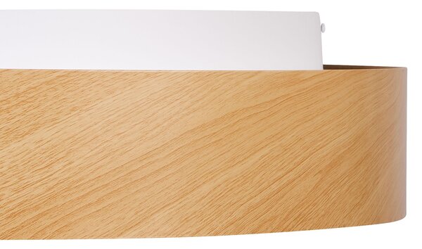 LED mennyezeti lámpa BRAGOTO Távirányítóval Dimmer funkcióval Fém Világosbarna
