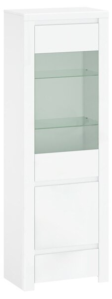 Vitrin 1D1W1S, fehér fényes, LINDY