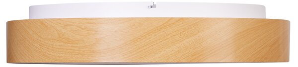 LED mennyezeti lámpa BRAGOTO Távirányítóval Dimmer funkcióval Fém Világosbarna